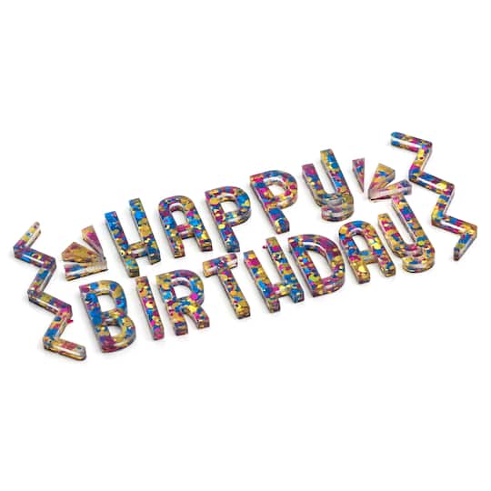 Confetti Happy Birthday Stickers by Recollections&#x2122;